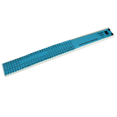 C-Line 2 1/2 X 23 1/2 Inches Left-Handed All-Purpose Document Sorter Blue 30515
