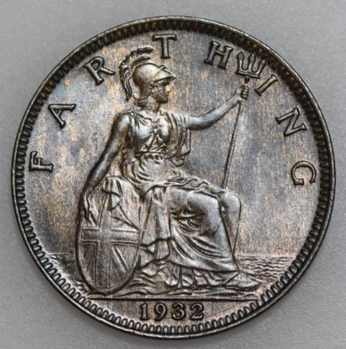 1932 George V Farthing — photo from another recent sale