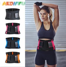 New Lady Waist Trainer Body Shaper Sweat Belt Tummy Slimming Band Girdle Girdle