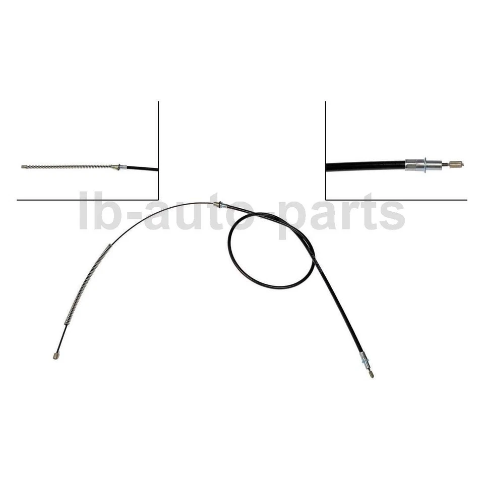 Front Rear Parking Brake Cable 3x For 1995 Chevrolet C2500 6.5L - Image 4 of 4