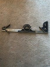 Vintage Starrett 4 Piece Hardened Combination Square Set