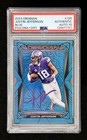 2024 Obsidian Justin Jefferson Auto Blue /25 PSA DNA Auto 10 Vikings CM3