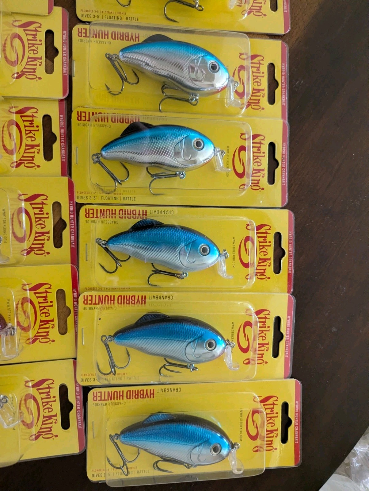 Lot 39x Strike King Hybrid Hunter 3.5in 1oz Crankbaits NEW - Image 5