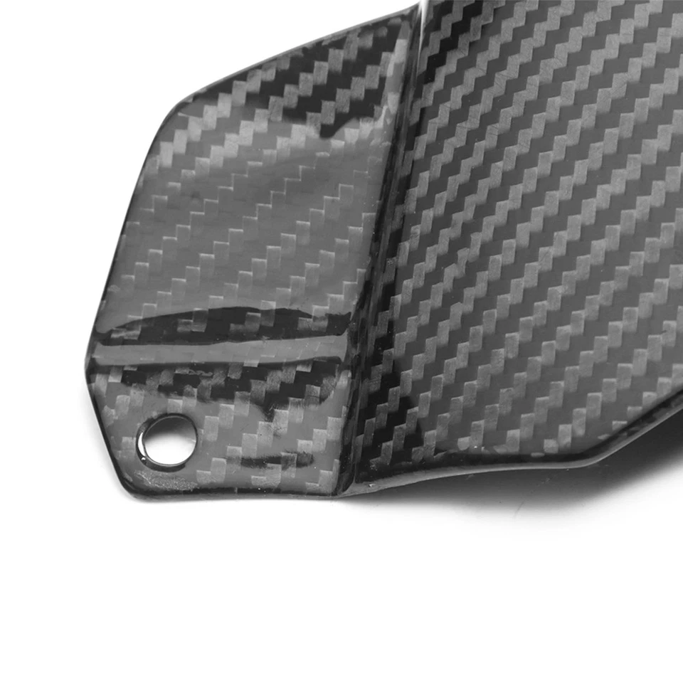 Protector de cubierta de tanque de gasolina delantero de fibra de carbono real para Yamaha MT 09 FZ09 2014-2020 Foto 4 de 4