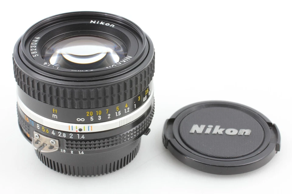 SIC "TOP MINT" Nikon Ai-s AIS NIKKOR 50mm f/1.4 MF Standard Lens From JAPAN - image 2 of 4