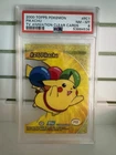 PSA 8 NM-MT Topps Pikachu Clear Card PC1 Pokemon 2000 TV Animation PSA Error