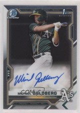 2021 Bowman Chrome Prospect Auto Michael Guldberg #CPA-MG Auto 0q4s