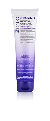 GIOVANNI 2chic Ultra-Repairing Hair Mask - Blackberry & Coconut Oil for Dry,