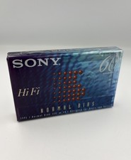 SONY HiFi normal Bias 60min cassete tape Type 1 Designed For Music Or Voice