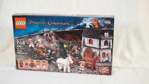 LEGO Pirates of the Caribbean 4193 ~ THE LONDON ESCAPE ~ NEW SEALED Retired Depp