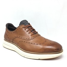 Cole Haan OriginalGrand Ultra Oxfords Shoes Mens Size 11 Brown Leather Wingtip