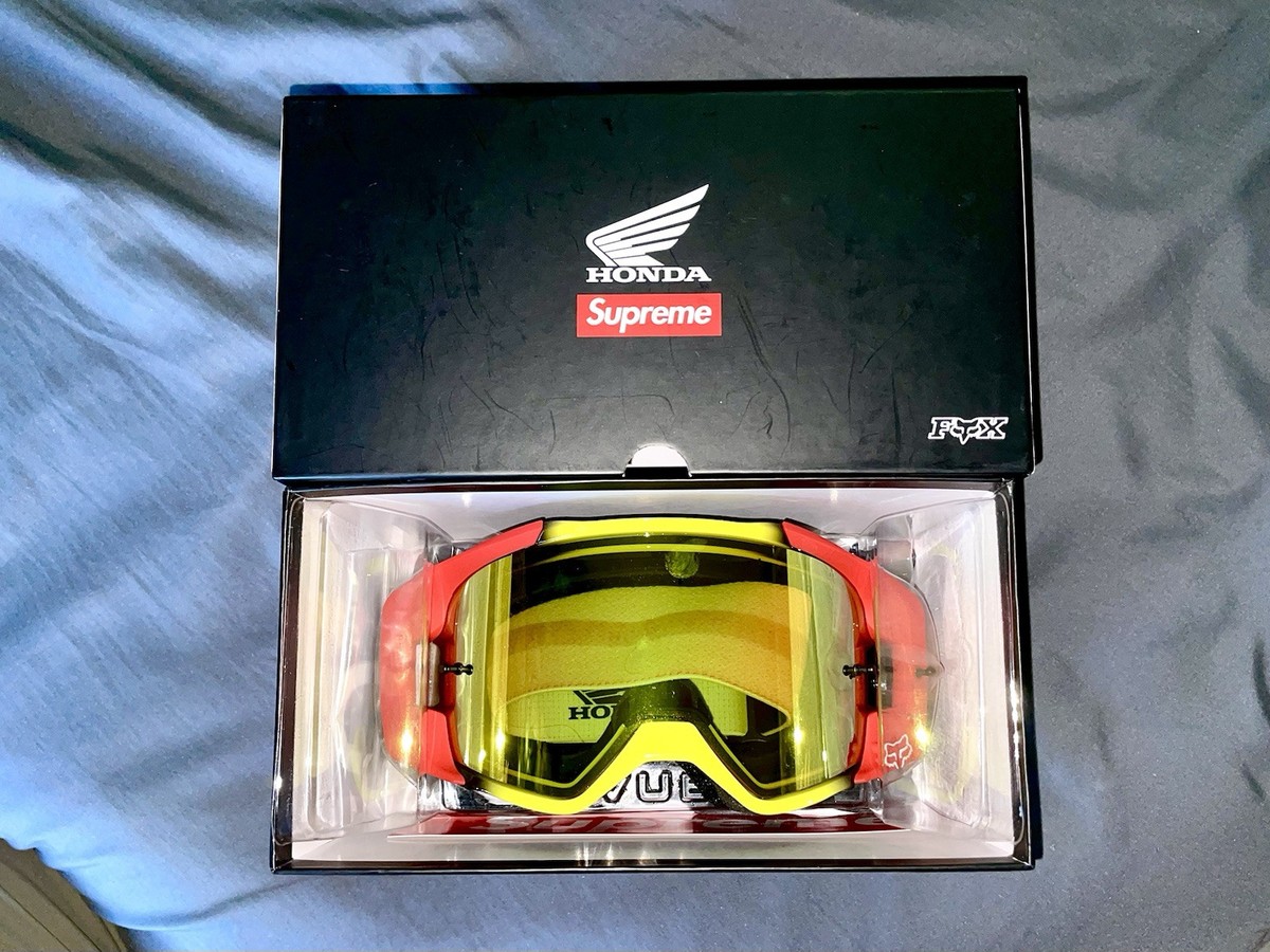 Supreme Honda Fox Racing Vue Goggles Unworn New In Box | eBay