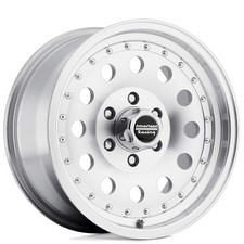 17x8 American Racing Wheels Ar62 Outlaw Ii Machined W Clear 8x170 Rims 1pc