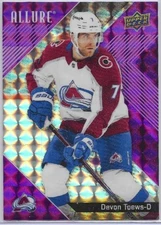 2024-25 Upper Deck Allure Devon Toews #46 Purple Diamond /10