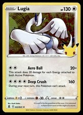 Carta Pokemon Lugia 022/025 Rare Celebrations Holo NM inglese