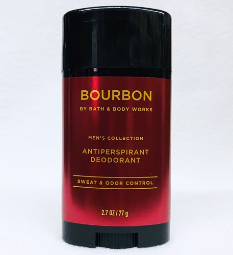1 Bath & Body Works BOURBON FOR MEN Deodorant Stick Sweat Odor Control ...