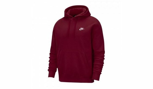nike club hoodie dark beetroot