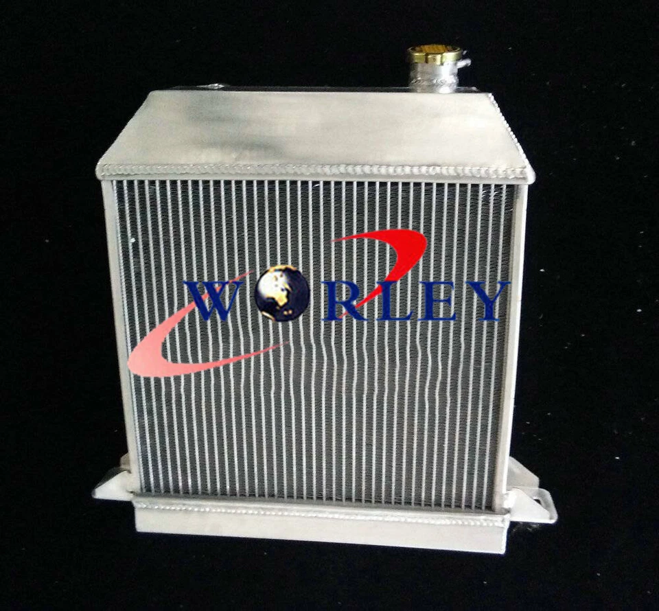 Radiador de aluminio adecuado para Morgan Plus 4 Four 2,1 L 1954-1968 67 66 65 Foto 2 de 4