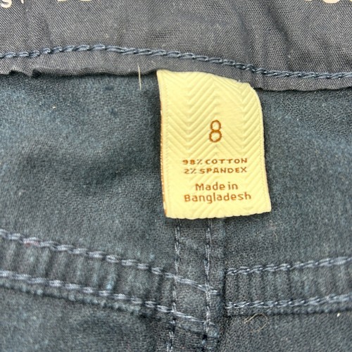 Sonoma Life + Style Blue Corduroy Bootcut Womens Sz 8 Casual Business Casual - Picture 6 of 8