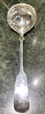 Robbe und Berking  Alt Spaten Silber 800er 1 Saucenl&ouml;ffel 18,5 cm. 68,05g