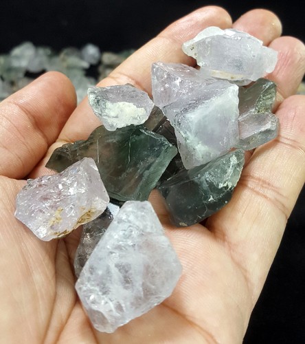 Pietra preziosa curativa grezza cristallo naturale apatite 743 g - Foto 9 di 20
