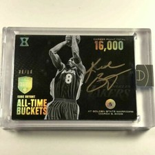 KOBE BRYANT 2017 PANINI EMINENCE DIAMOND #18 GOLD AUTOGRAPH AUTO /10 LAKERS NBA