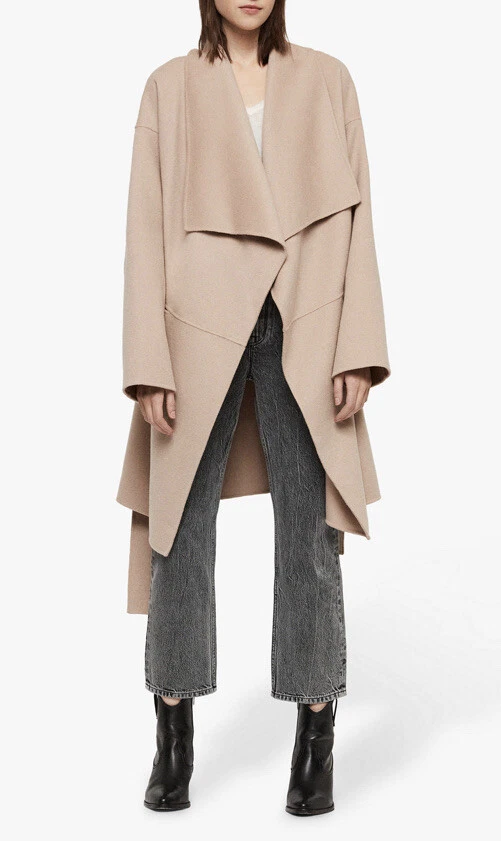 Allsaints adalee coat clearance