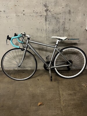 Raleigh Ladies Road Racing Bike Silver 48cm Shimano 14 Speed