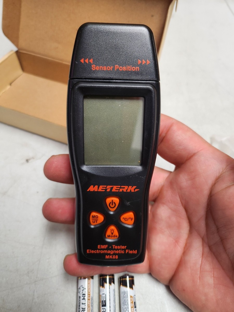EMF Tester Electromagnetic Field Meter MK08 Meterk