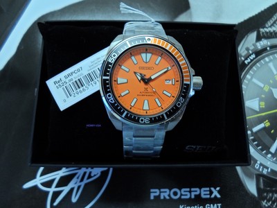 seiko prospex diver orange