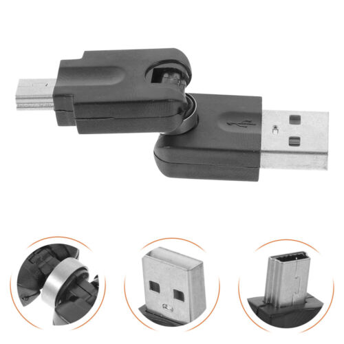  Cable Adapter Aluminum Alloy USB to Mini Extender for Charger - Afbeelding 1 van 12