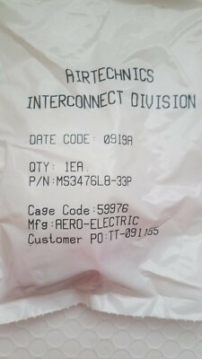 #ad AERO ELECTRIC KIT MS3476L8 33P $49.99