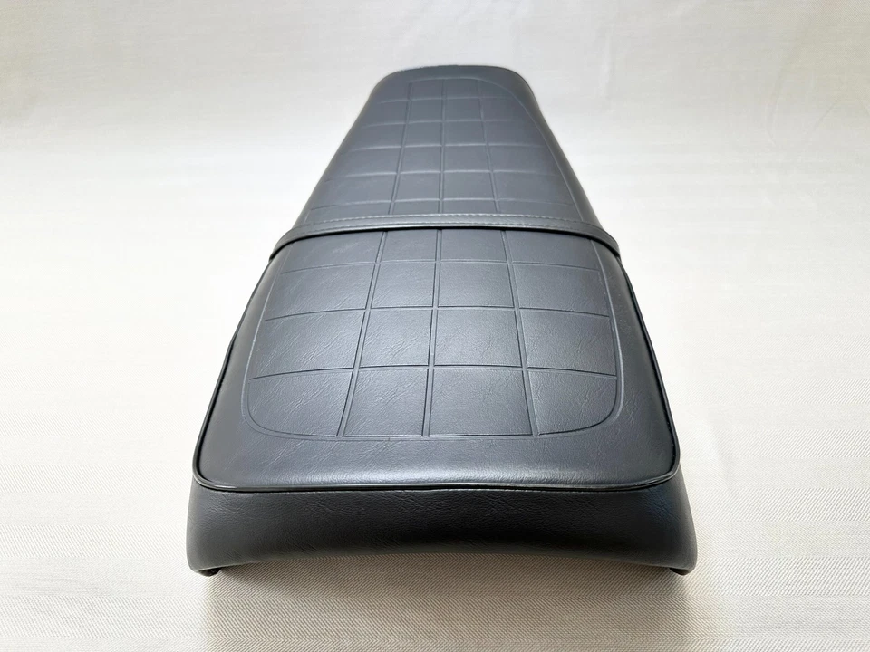 77-81 Suzuki GS550 B C E N Asiento Metal Pan GS550 Motocicleta Estilo Clásico Negro Foto 3 de 4