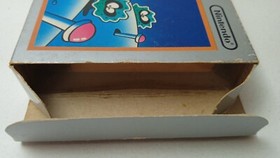 ✨ Clu Clu Land Famicom Silver Box Nintendo Boxed FC NES 1984 HVC-CL ✨