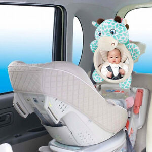 Miroir De Securite Pour Siege De Voiture Pour Bebe Animal En Peluche Ebay