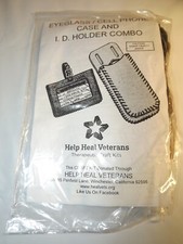 Therapeutic Craft Kit - Eyeglass/Cell Phone Case ID Holder Combo - NIP