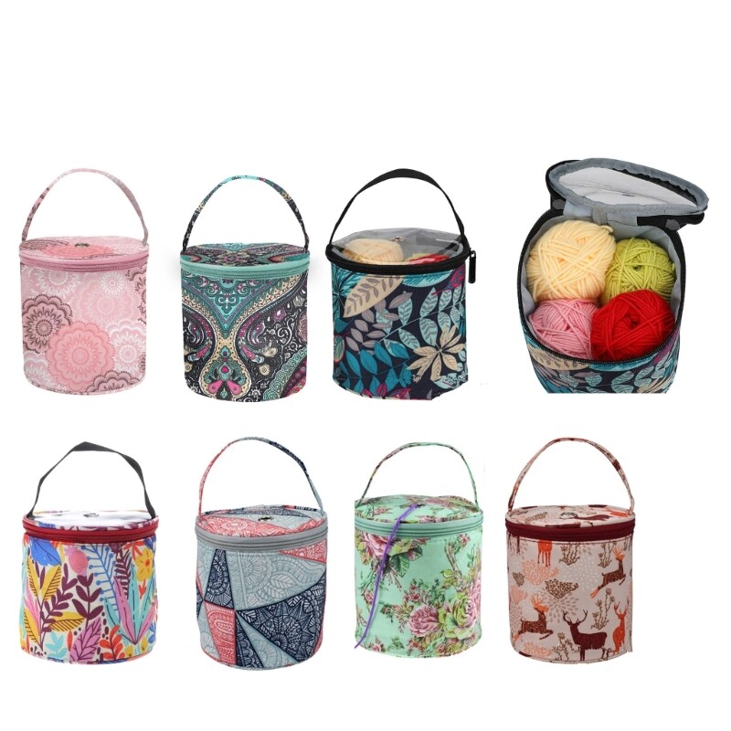 Yarn Holder Knitting Bag Wool Bag for Crochet Hook Knitting Accessory