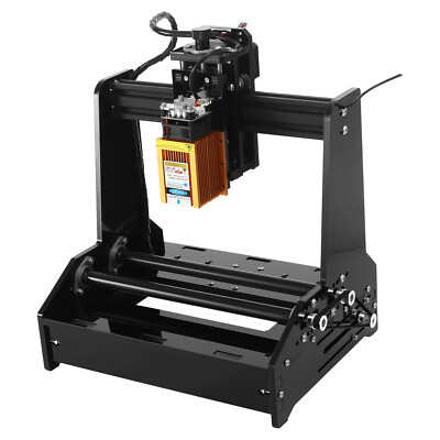GRBL Cylindrical Laser Engraving Machine Desktop Cans Bottle Carving Engraver US