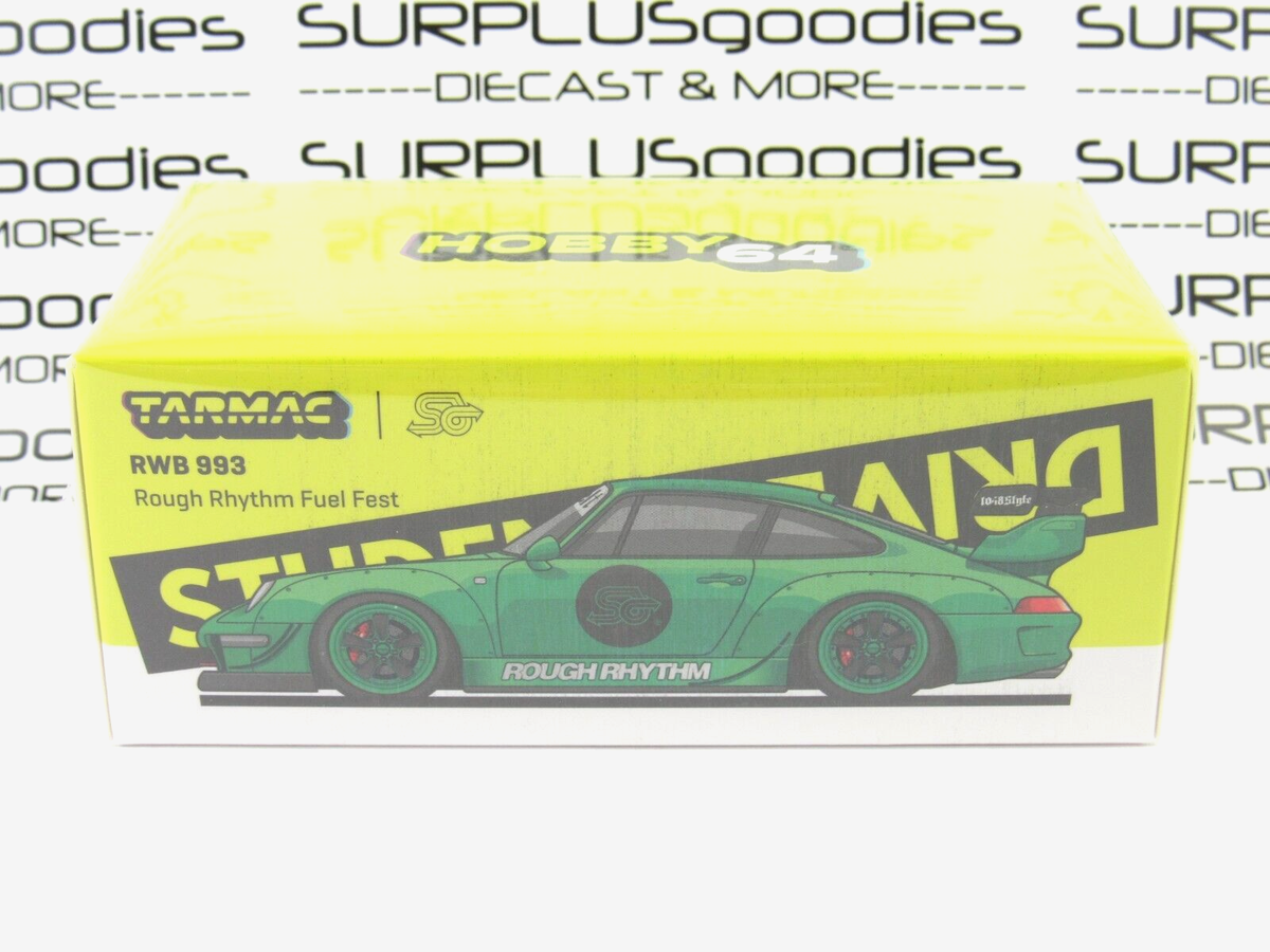 2024 Tarmac Works Hobby64 PORSCHE RWB 993 Rough Rhythm Fuel Fest