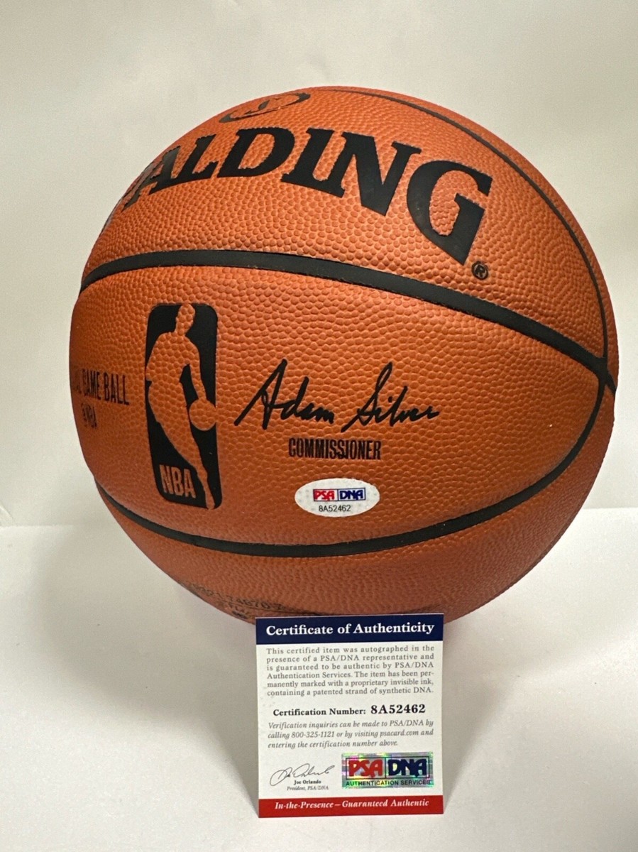 Allen Iverson Signed Spalding NBA Official Game Ball 76ers W/ 2