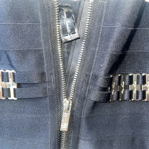 New Honey Birdette Samantha Black Suspender Waspie Size XS - Picture 4 of 6