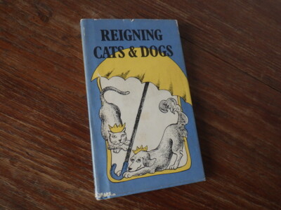 REIGNING CATS AND DOGS Peter Pauper Press Book Ill. Bartsch (1988)