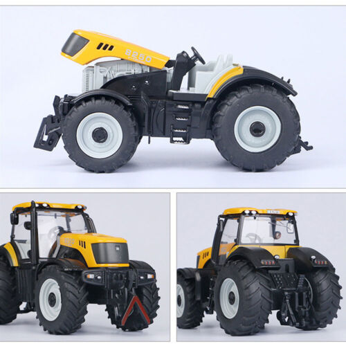 1:30 Scale Farm Tractor Toys for Boys Diecast Farming Vehicle Model Toy Yellow - Picture 7 of 7