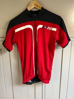 Bellwether Axxis Herren Kurzarm Radtrikot - Rot/Schwarz/Weiß - Medium