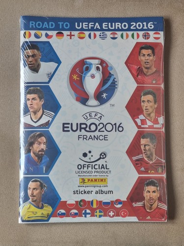 Album Panini Road to Uefa Euro France 2016 Factory Sealed Unobtainable !