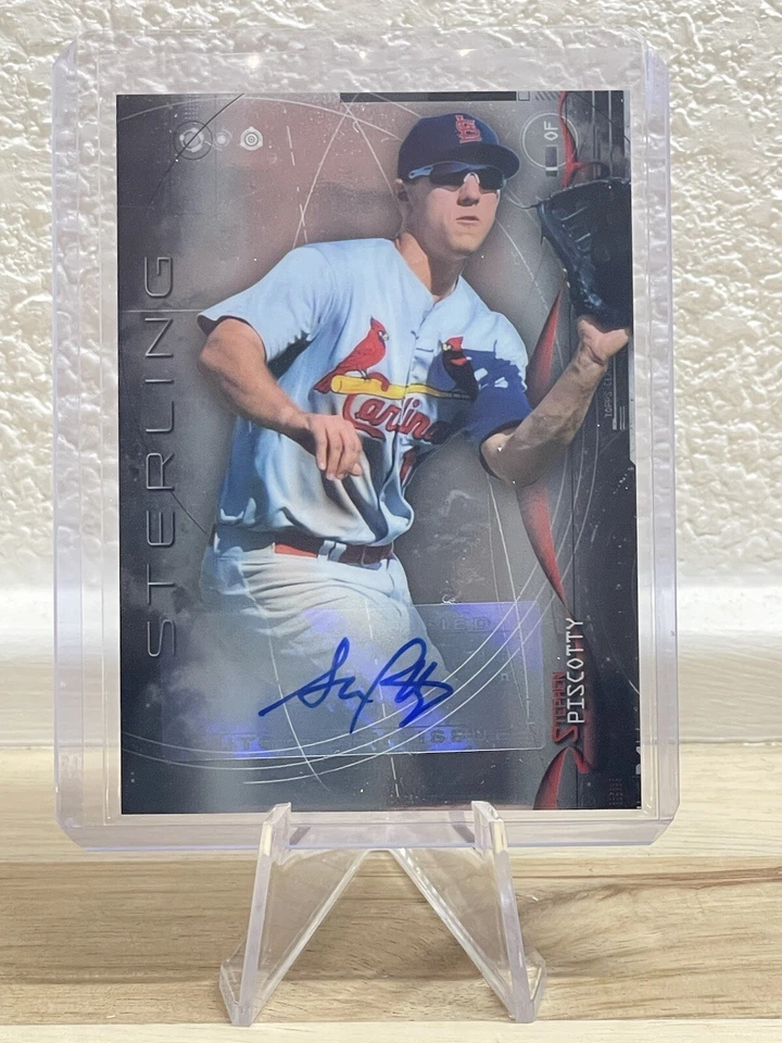 2014 Topps - Bowman Sterling - STEPHEN PISCOTTY - PROSPECTS AUTOGRAPHS #BSPA-SP - Image 3 of 4