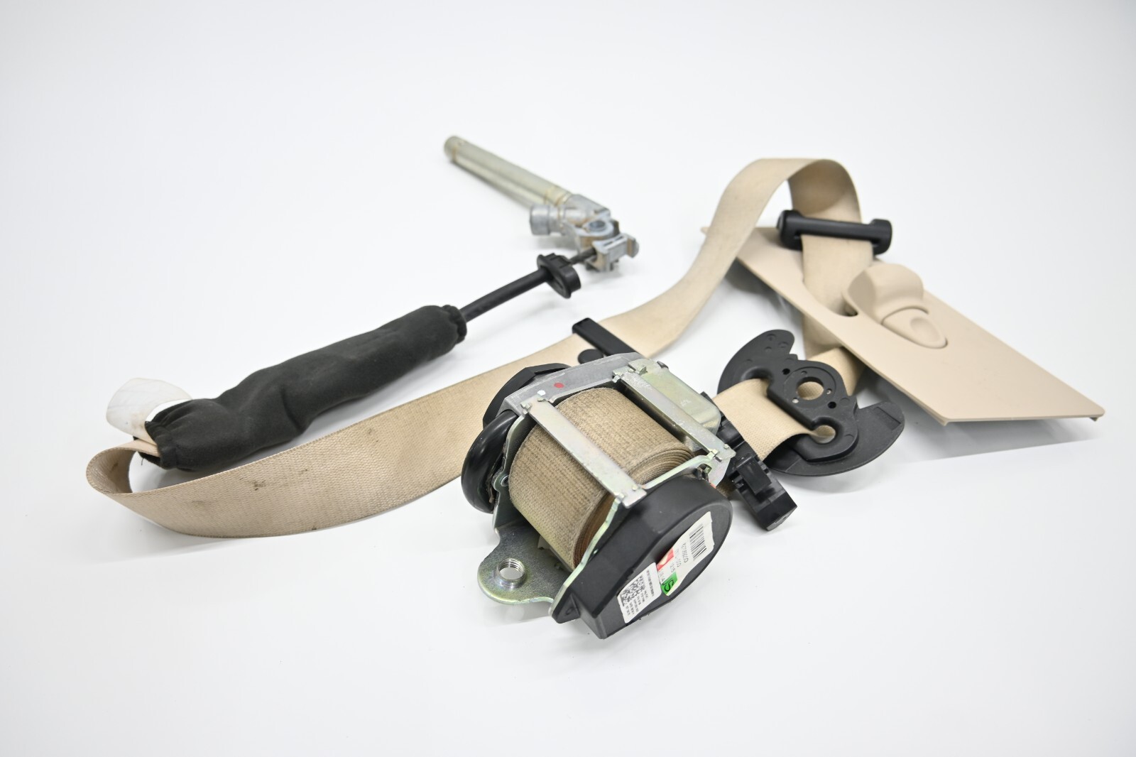⭐ 14-20 Maserati Ghibli Front Left Driver Upper Seat Belt Retractor Beige Oem