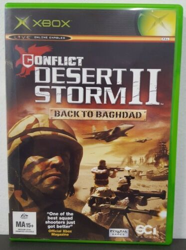 Conflict: Desert Storm II - "Back to Baghdad" - Xbox Game - Photo 1/4