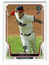 2021 BOWMAN THROUGH THE YEARS VARIATION ALEX BOHM RC 02/50 PHILADELPHIA PHILLIES