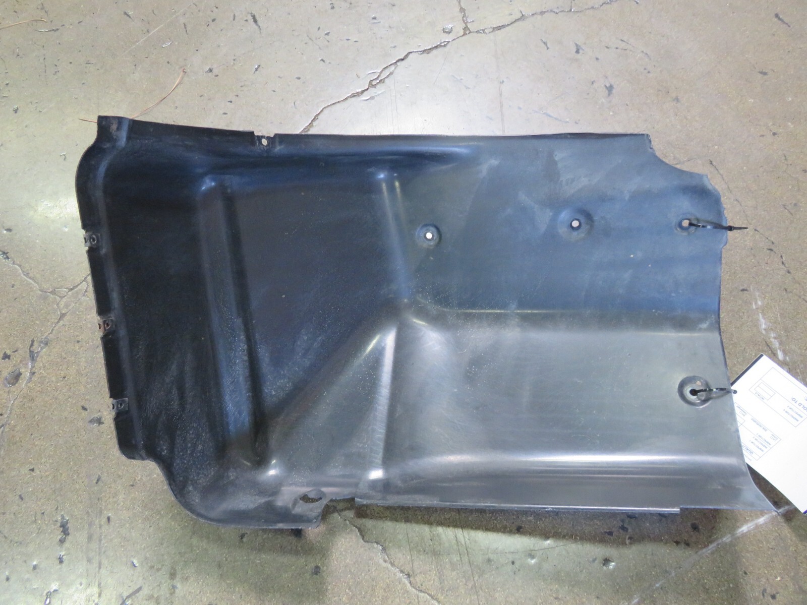 Lamborghini Gallardo, LH, Front Rear Fender Liner, Used, P/N 400821191A